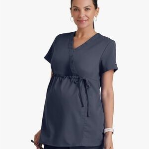 Barco Grey's Anatomy Women's Maternity scrub top size medium